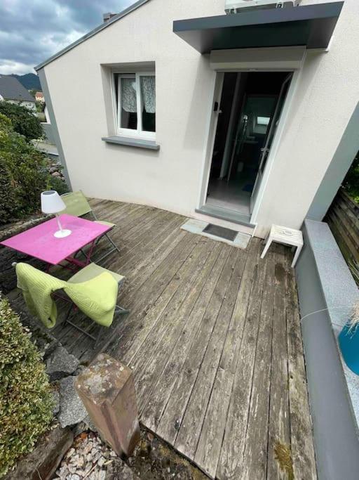 Studio Tout Equipe Aux Pieds Des Vosges Leimbach 外观 照片